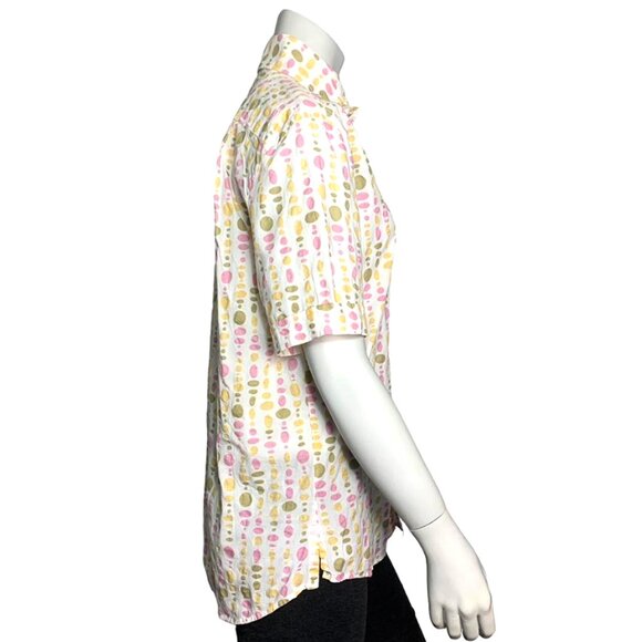 SEAPLANE Men's Short Sleeve Button Down Top - Picture 2 of 8